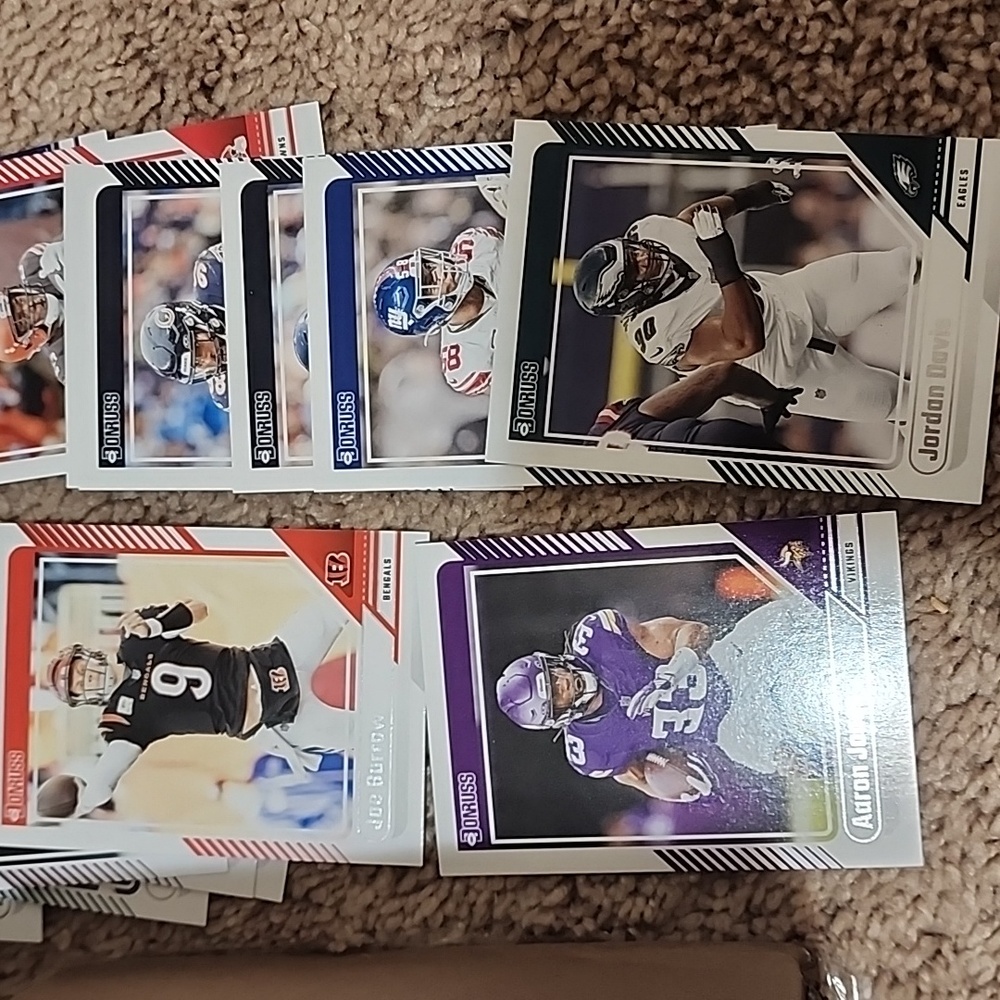 Assorted Football Trading Cards , Donruss Brand - Picture 2 of 4